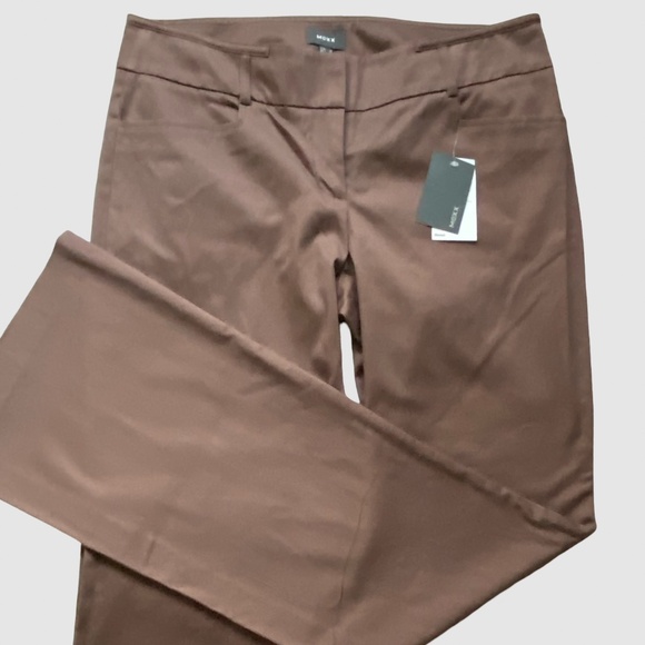 Mexx Womens Brown 30X32 Tall Cotton Blend Office Event Casual Trouser Pants - Picture 1 of 13